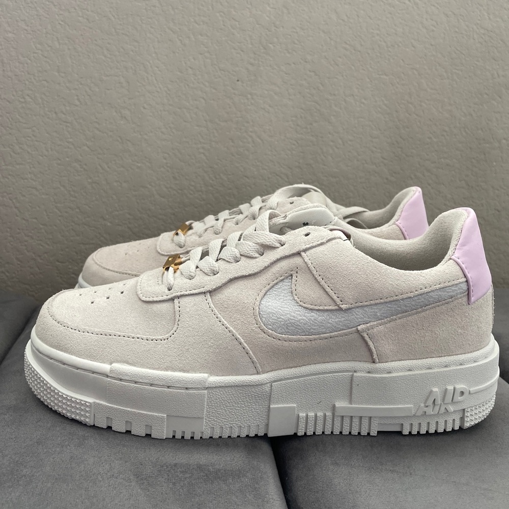 COPY - Womens Nike Air Force I Pixel Suede Size 8 1/2, Air Force Ones Size 8.5